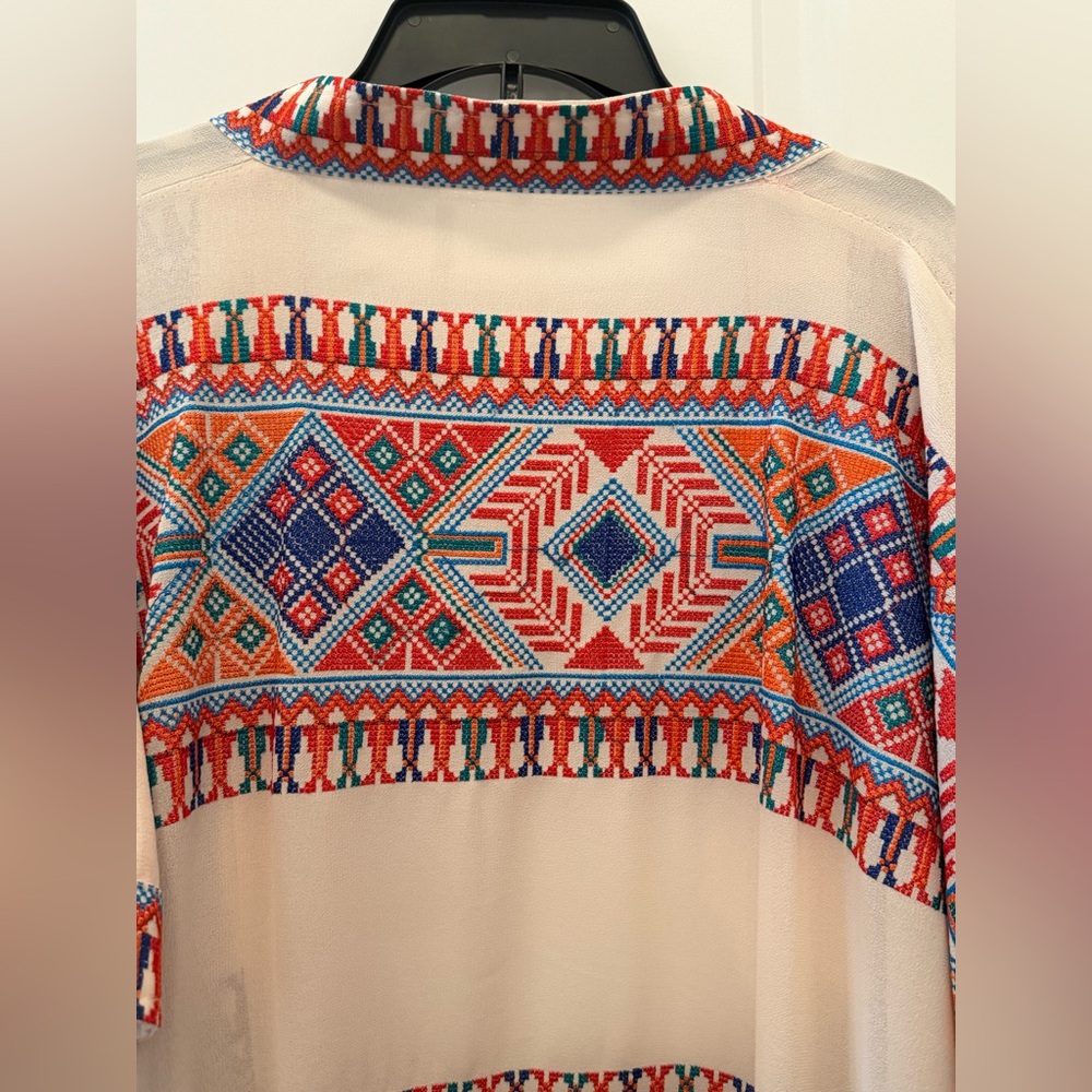 Palestinian embroidery cardigan